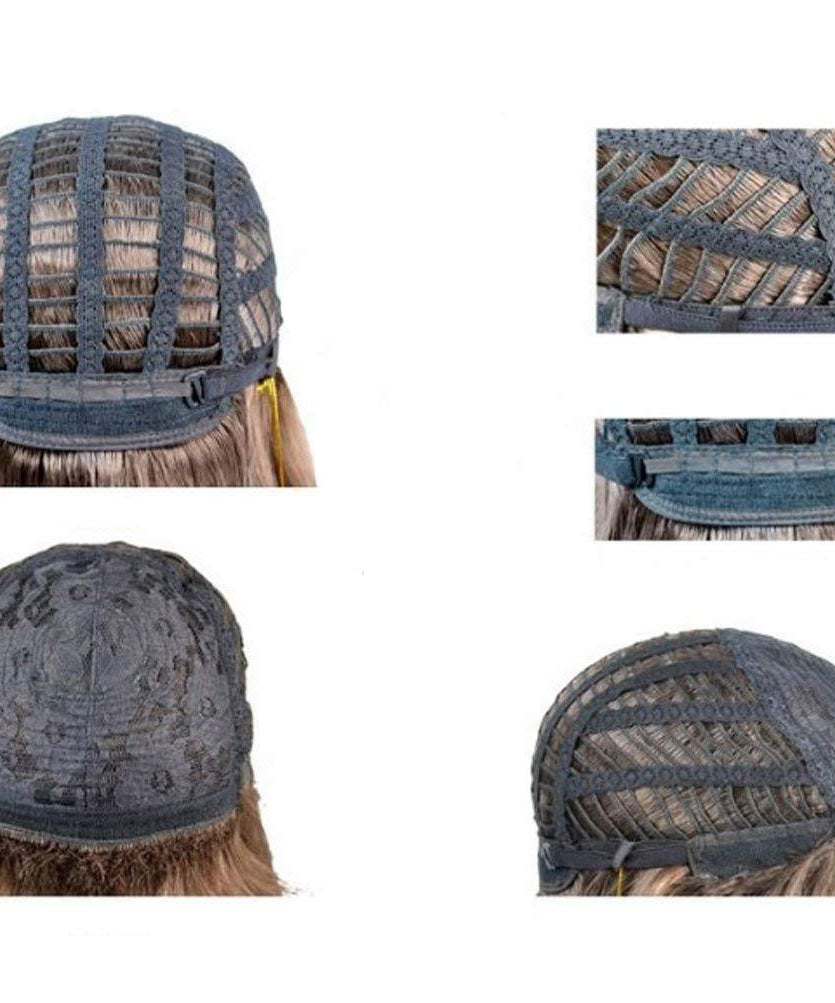 Women's Gradient Color High Temperature Silk Chemical Fiber Headgear